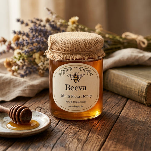 Natural Multi-Flora Honey | Pure Unprocessed Honey |