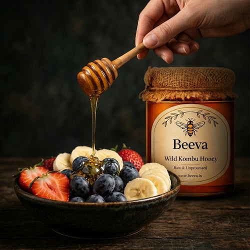 Wild Kombu Honey | Rare Wild Small Bee Honey India |