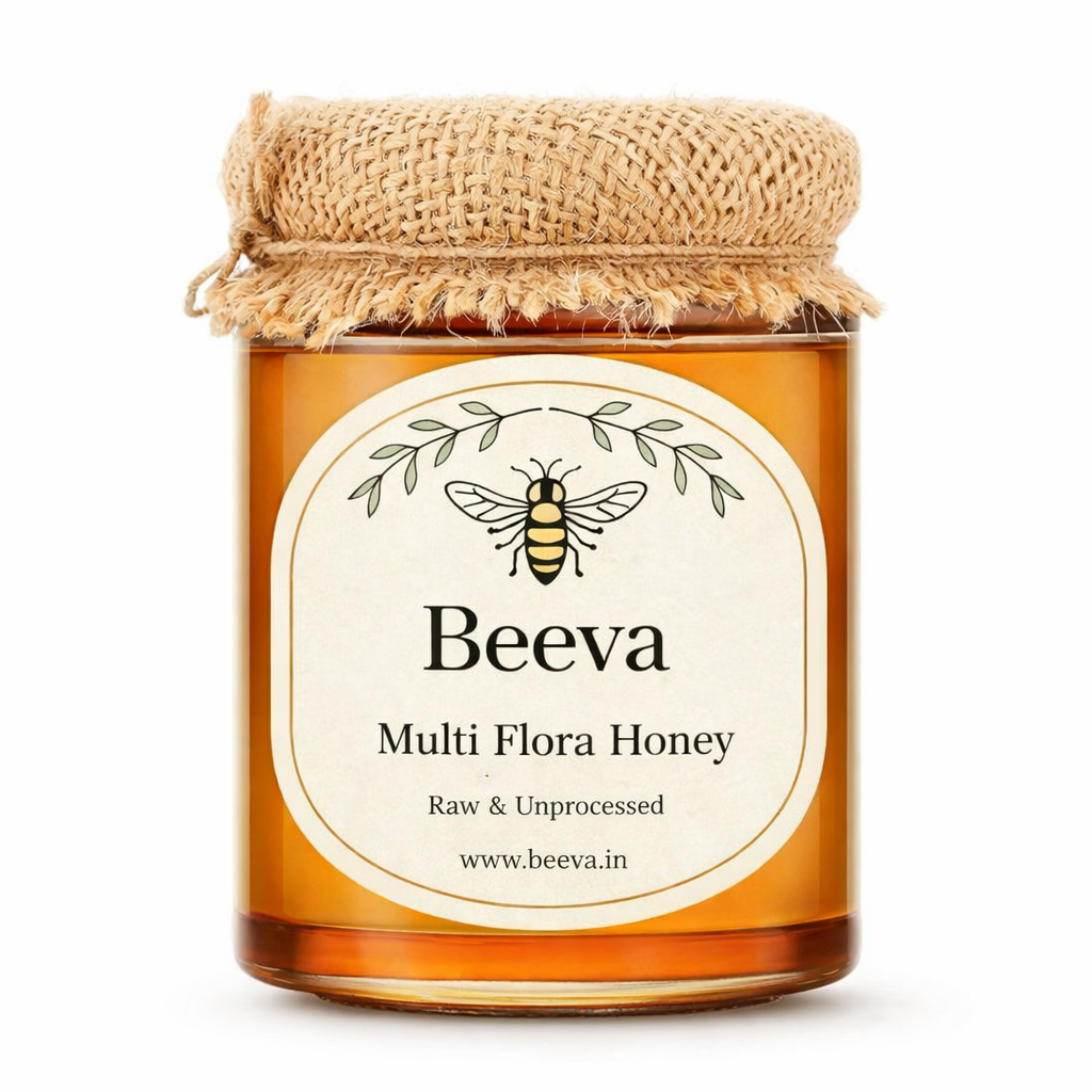Natural Multi-Flora Honey | Pure Unprocessed Honey |
